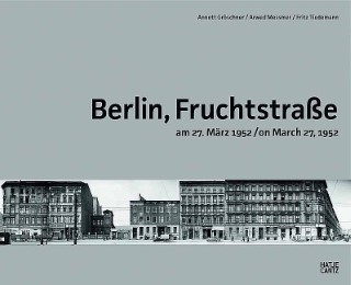 Berlin, Fruchtstraße am 27. März 1952/on March 27,1952 - Cover