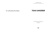 Tomi Ungerer - It's All About Freedom - Illustrationen 1