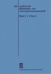 Lexikon der Bibliotheks- und Informationswissenschaft 2 - Cover