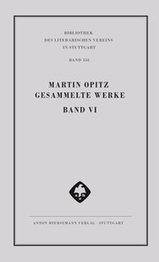 Martin Opitz: Gesammelte Werke - Cover