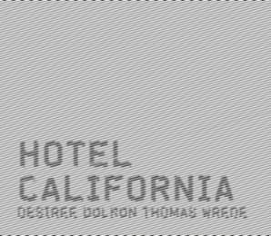 Hotel California - Cover