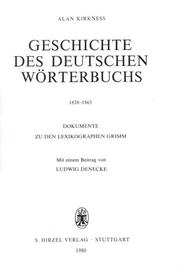 Geschichte des Deutschen Wörterbuchs 1838-1863