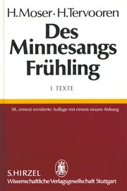 Des Minnesangs Frühling I - Cover