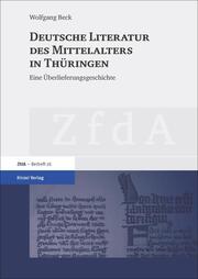Deutsche Literatur des Mittelalters in Thüringen - Cover