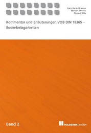 Kommentar und Erläuterungen zur VOB DIN 18365 - Bodenbelagarbeiten 2