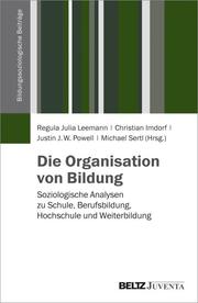 Die Organisation von Bildung - Cover