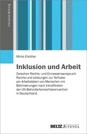 Inklusion und Arbeit - Cover