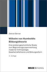 Wilhelm von Humboldts Bildungstheorie - Cover