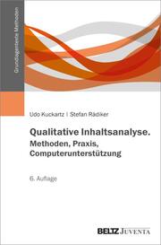 Qualitative Inhaltsanalyse. Methoden, Praxis, Umsetzung mit Software und künstlicher Intelligenz - Cover