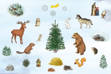 Das Weihnachtsfest der Tiere - Abbildung 1