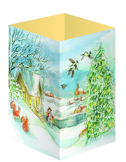 Winterzauber überall. Ein Windlicht-Adventskalender mit 24 Türchen - Abbildung 1