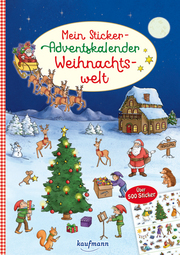 Mein Sticker-Adventskalender - Weihnachtswelt