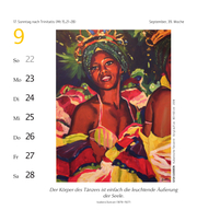 Frauen-Kalender 2024 - Illustrationen 3