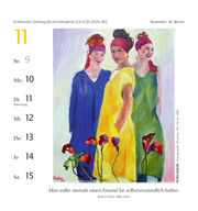 Frauen-Kalender 2025 - Illustrationen 1