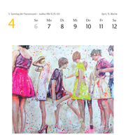 Frauen-Kalender 2025 - Illustrationen 3