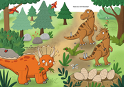 Rätseln & Lernen - Dinos - Illustrationen 2