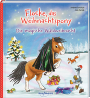 Flocke, das Weihnachtspony - Die magische Waldweihnacht - Cover