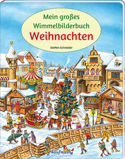 Mein grosses Wimmelbilderbuch Weihnachten - Cover