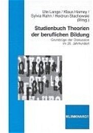 Studienbuch Theorien der beruflichen Bildung - Cover