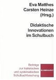 Didaktische Innovationen im Schulbuch - Cover