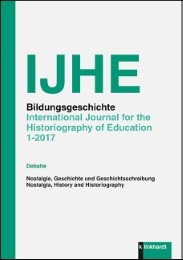IJHE Bildungsgeschichte, 1 - 2017