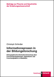 Informationspraxen in der Bildungsforschung - Cover