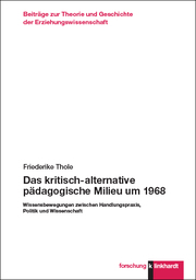 Das kritisch-alternative pädagogische Milieu um 1968 - Cover