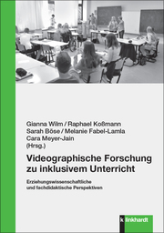 Videographische Forschung zu inklusivem Unterricht - Cover