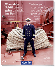 'Wenn dein Schiff brennt, gehst du nicht ins Bett'/'When your ship is on fire, you can't just go to bed!' - Cover