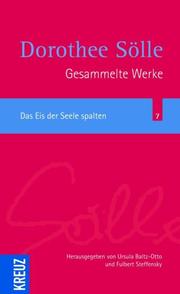 Gesammelte Werke / Das Eis der Seele spalten - Cover