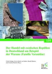 Der Handel mit exotischen Reptilien in Deutschland am Beispiel der Warane (Familie Varanidae) - Cover