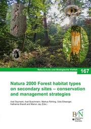 NaBiV Heft 167: Natura 2000 Forest habitat types - Cover