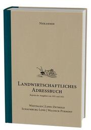 Niekammer' s landwirtschaftliches Adressbuch Westfalen - Lippe-Detmold - Schaumburg-Lippe - Waldeck-Pyrmont - Cover