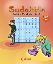 Sudoku für Kinder ab 10 Block 4 - Cover