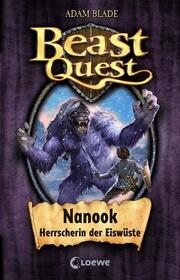 Beast Quest - Nanook, Herrscherin der Eiswüste - Cover
