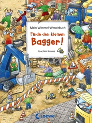 Finde den kleinen Bagger!/Finde den roten Ritterhelm! - Cover