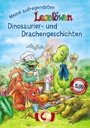 Meine aufregendsten Leselöwen Dinosaurier- und Drachengeschichten - Cover