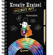 Kreativ-Kratzel Pocket Art: Farbenglück - Cover