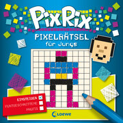 Pix Rix: Pixelrätsel für Jungs, Einsteiger - Cover