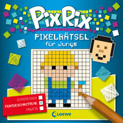 Pix Rix: Pixelrätsel für Jungs, Fortgeschrittene - Cover