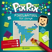 Pix Rix: Pixelrätsel für Jungs - Cover