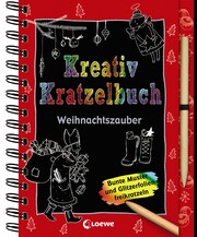 Kreativ-Kratzelbuch: Weihnachtszauber