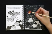 Kreativ-Kratzel Pocket Art: Fantasy - Abbildung 2