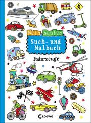 Mein buntes Such- und Malbuch: Fahrzeuge - Cover