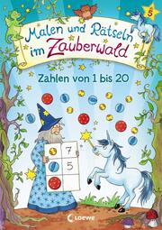 Malen und Rätseln im Zauberwald - Zahlen von 1 bis 20 - Cover