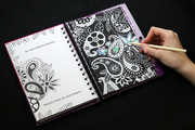 Kreativ-Kratzelbuch: Fantastische Muster - Abbildung 2