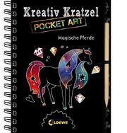 Kreativ-Kratzel Pocket Art: Magische Pferde - Cover