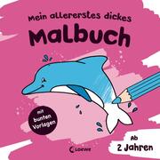 Mein allererstes dickes Malbuch - Delfin - Cover