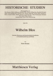 Wilhelm Blos - Cover