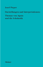 Werke / Darstellungen und Interpretationen: Thomas von Aquin und die Scholastik - Cover
